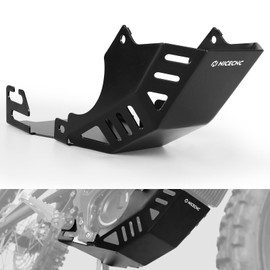 NICECNC Engine Chassis Protection Cover Skid Plate Compatible with Surron Light bee X/S/L1E Compatible with Segway X160/X260 Electric Dirt Bike Accessories See Fitment