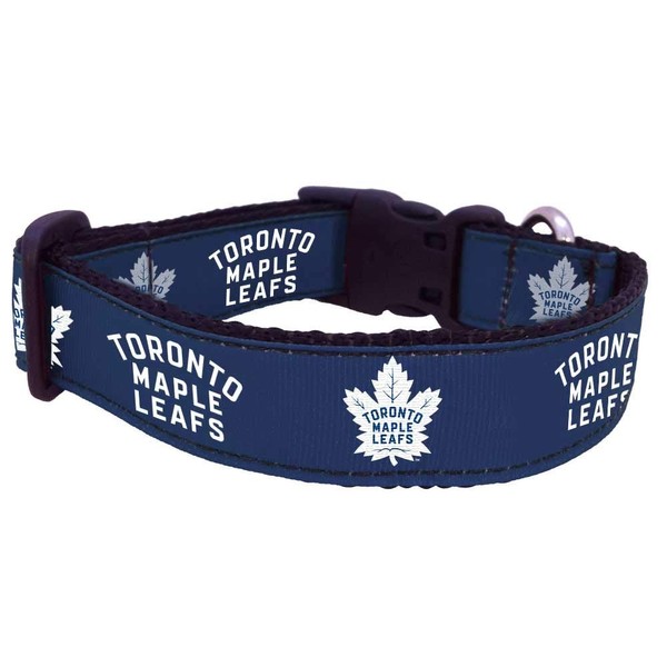 All Star Dogs Toronto Maple Leafs Adjustable Collar, Large