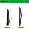 Rear Windshield Wiper Arm Blade Set Replacement for Jeep Compass