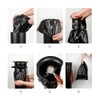 watchget 25-Pack Large Garbage Bags for Espresso Knock Box -