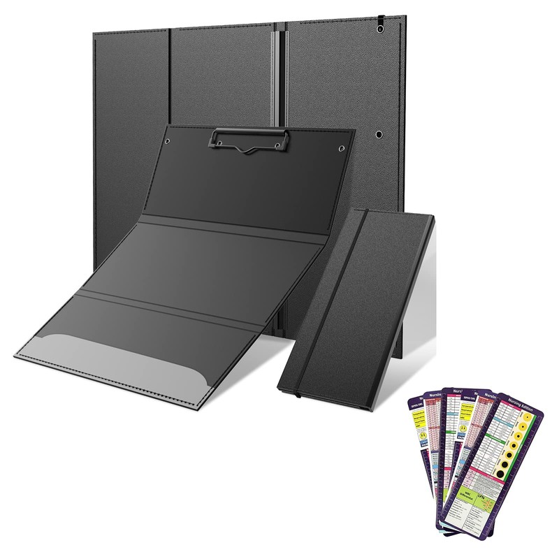 Nursing Clipboard Foldable-3 Layers Folding Nursing Clipboard with Nursing Edition