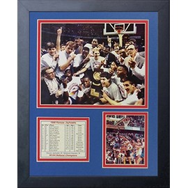 Legends Never Die 1988 Kansas Jayhawks Collage Photo Frame, 11" x 14"