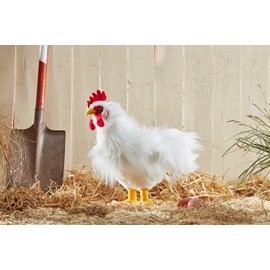 Living Nature Soft Toy - Large Cockerel Chicken (35cm)