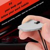 Carbide Scrapper Denibbing Blade &Shark Blade Denibbing Tool &Paint Run