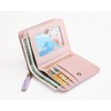 Fair Fairy 151124 Women's Bifold PU Leather Mini Wallet Ribbon
