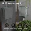 Durable ABS Plastic Enclosure Outdoor IP67 Weatherproof Plastic Electrical Cable