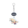 Cinnamoroll 02 Cappuccino & Mocha [Graph Art Illustration] Interlocking Acrylic Key Chain