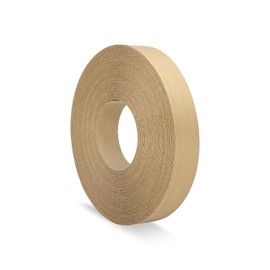 Birch Edge Banding 1 inch x 25 ft Wood Veneer Pre Glued Adhesive Edging Trim Tape Iron On Flexible Strip Roll Laminate Cabinate Countertop Furniture Shelf MDF Board Paintable Molding Easy Trimmer