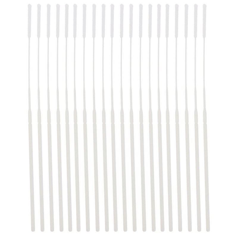 Flocked Specimen Sterile Nasopharyngeal Swabs: 60Pcs Individually Wrapped Nasal Swabs