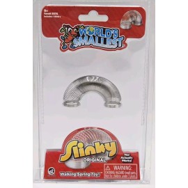 Slinky Brand New World's Smallest Original Slinky Walking Spring Toy 1-⅞"