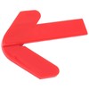 Weiyiroty Plastic Centre Finder, Red Circular Center Point Finder, 4cm