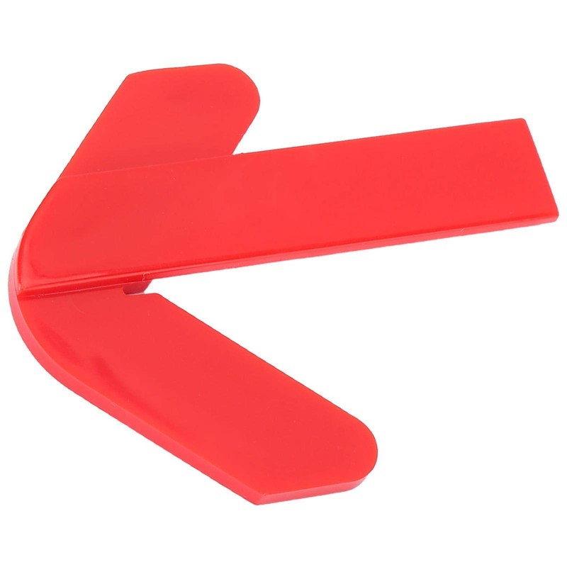 Weiyiroty Plastic Centre Finder, Red Circular Center Point Finder, 4cm