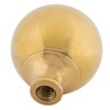 Polished Brass Ball Bed Post Finials | Diameter: 1 3/4"