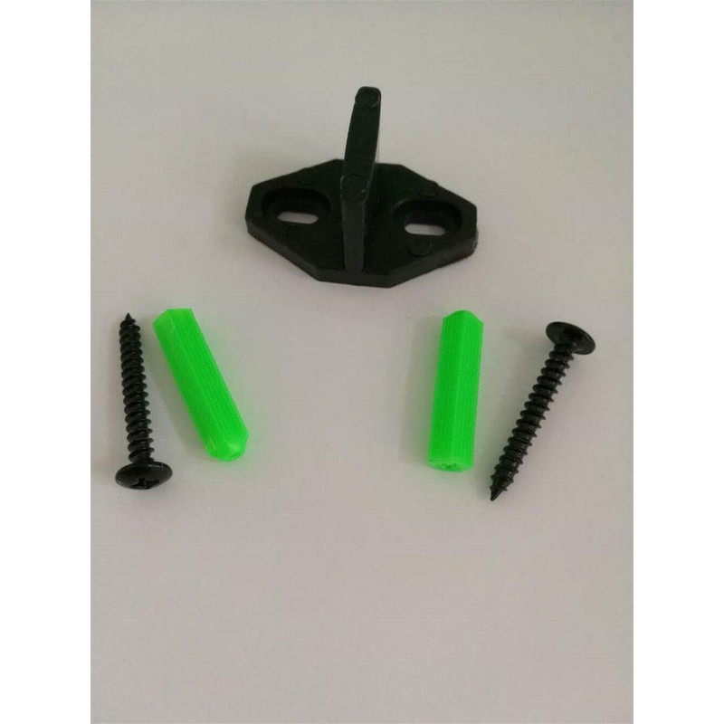 Normal Style Plastic Sliding Barn Door Hardware Bottom Floor Guide