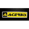2FastMoto Acerbis Racing Sticker Approx Size 3-1/2”X 7/8”. Self Adhesive