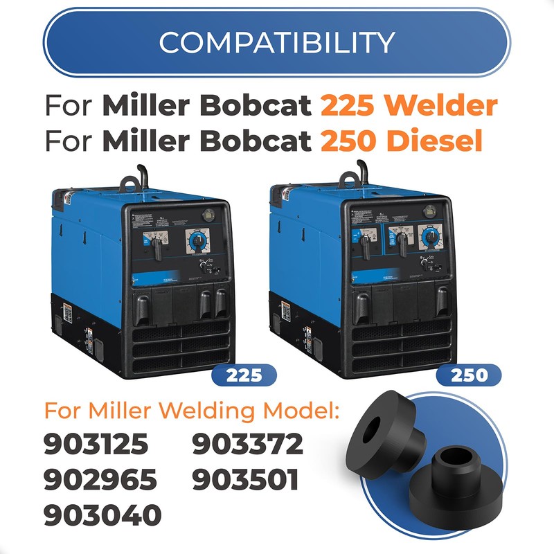 124253 Fuel Tank Bushing for Miller Bobcat 225 & 250