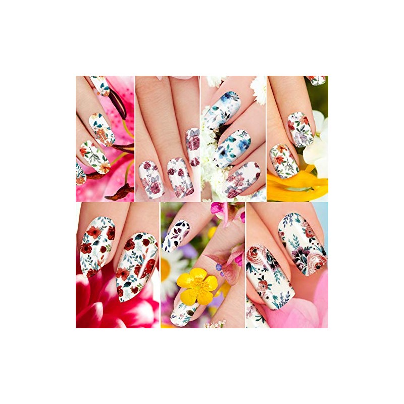 Maitys - 168 unidades, 12 hojas, pegatinas de esmalte de