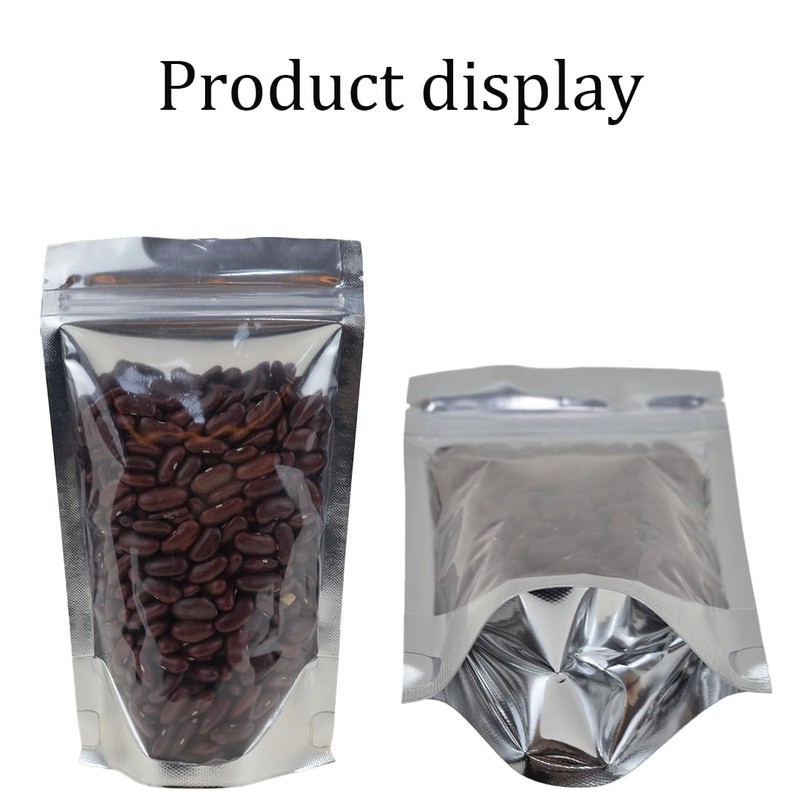 XunLiu Aluminum Foil Zip Lock Bags Reusable Airtight Storage Bags
