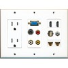 RiteAV 2 Hdmi 2 Cat6 3.5mm RCA Composite Coax USB-A