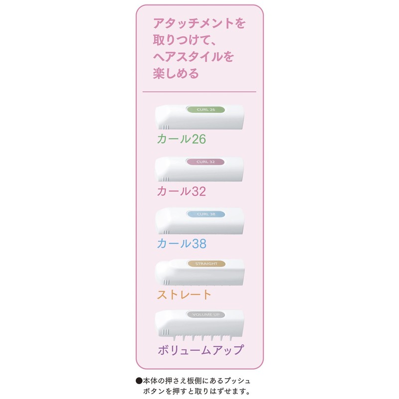 Panasonic flat iron multi 6Way white EH-HW53-W