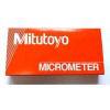 MITUTOYO 1-2" MICROMETER .0001" Graduation W/ CARBIDE FACE MITUTOYO #103-136