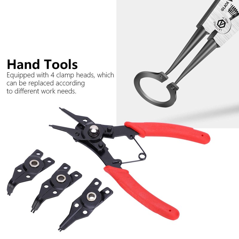 Snap Ring Pliers Set, 4-in-1 Snap Ring Pliers Set, Snap