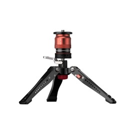 IFOOTAGE Cobra 3 Monopod Base with Pedal, Mini Tabletop Desktop Tripod, Aluminum Low Profile Base Monopod Tripod Base, Payload 17.6 lbs, Base-P