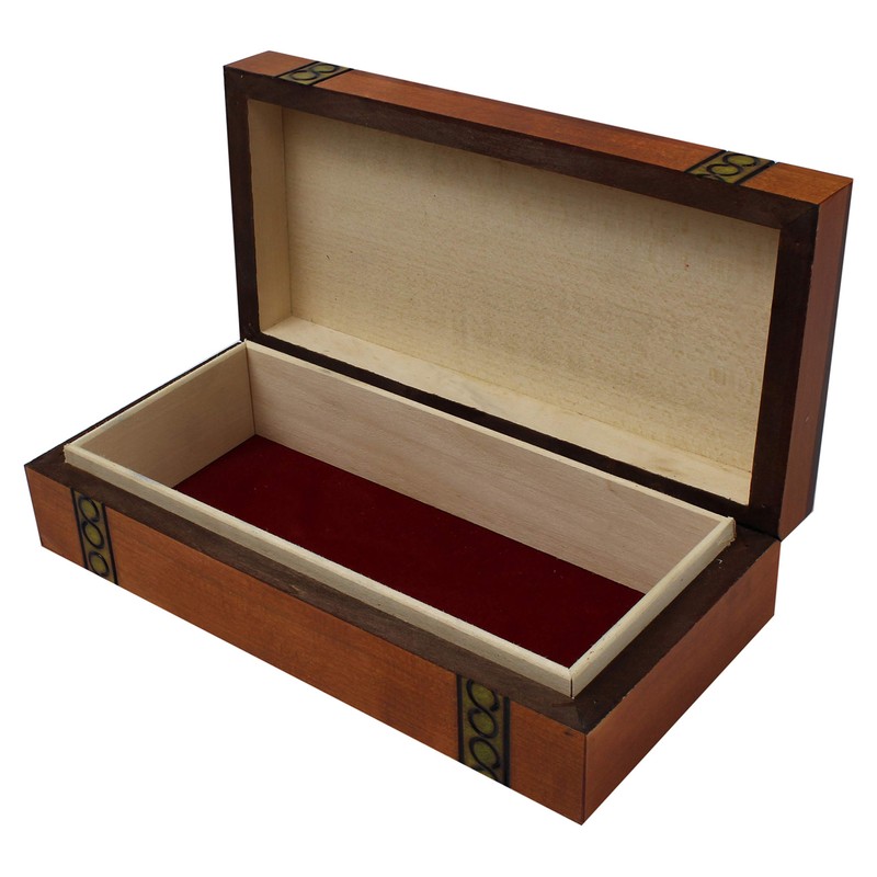 Celtic Knot Design Polish Wooden Keepsake Box
