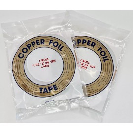 Edco Copper Foil 7/32 Inch High Quality Adhesive Stained Glass Material