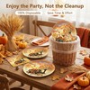 40 Pcs Fall Paper Plates and Napkins 9 inch Dinner