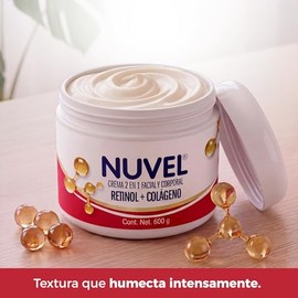 Crema Reafirmante 2 en 1 con Retinol para Cara y Cuerpo | Tratamiento Antiedad y Humectación Profunda | Mejora Firmeza y Textura de la Piel | Tarro Fa
