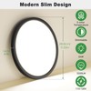zemty 4Pack LED Flush Mount Ceiling Light, 12Inch 24W Dimmable