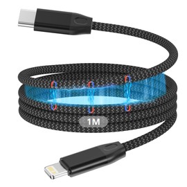 Magnetic Charging Cable, Magnetic Automatic Storage Cable, Type-C, PD Compatible, 9V/3A, Rapid Charging, Data Transfer, Nylon Lightning Cable, Tangle-Resistant, Break-Proof, For Phone 14/13/12/11/X/XS