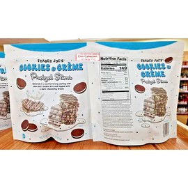 Trader Joe’s Cookies & Crème Pretzel Slims 6oz 170g (2 Bags)