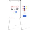 Whiteboard Easel 36 x 24 Inches, Magnetic Portable Dry Erase