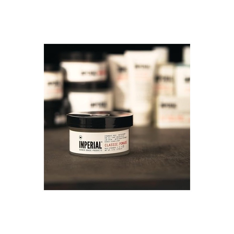 Imperial Barber Grade Products Classic Pomade, 6 Oz.