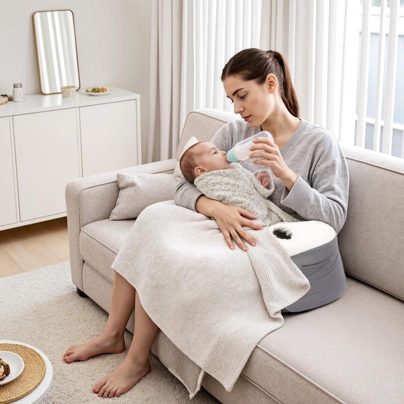 Ergonomic Lap Desk Pillow with Cooling Memory Foam – Gaming