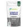 Wellthy Citrato De Potasio 400mg, 220caps Sin sabor