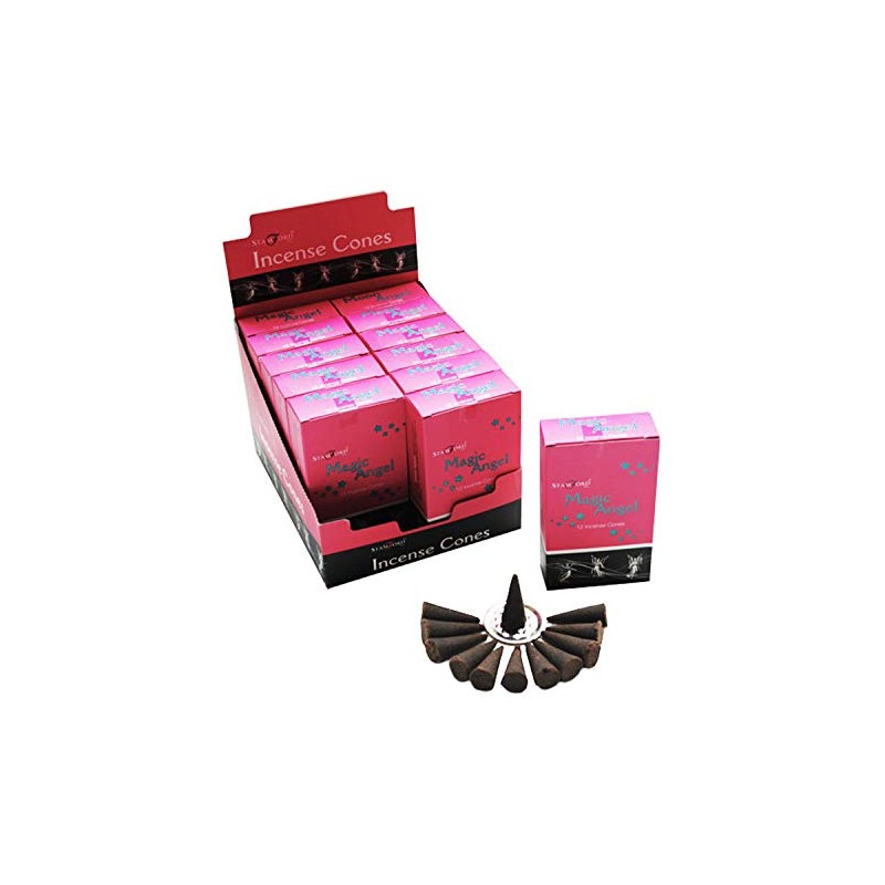 Stamford Magic Angel Incense Cones, 12 Cones x 12 Packs