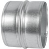 Vent Systems Galvanised Steel Pipe Connector 125mm Round Vent Duct