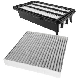 CARBBIA Cabin Air Filter and Engine Air Filter for Car Compatible with Honda CR-V 2017-2022 Compatible with Civic 2016-2021 1.5L Turbo Engine Air Filter Automotive C36080 80292-TF0-G01 17220-5AA-A00