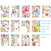 361PCS Easter Bunny Window Cling Decorations - Egg Hunt Games