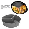 3 in 1 Silicone Slow Cooker Divider Liner Reusable Leakproof