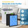 Harebery BS-14 Replacement Filter, Compatible with Slevoo BS-14 Air Cleaner