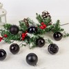 ZHMTang Christmas Balls Ornaments Hanging Decorations (60mm, Champagne)