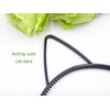Bonnie Z. Leonardo Simple Comfortable Plastic Cat Ears Headband