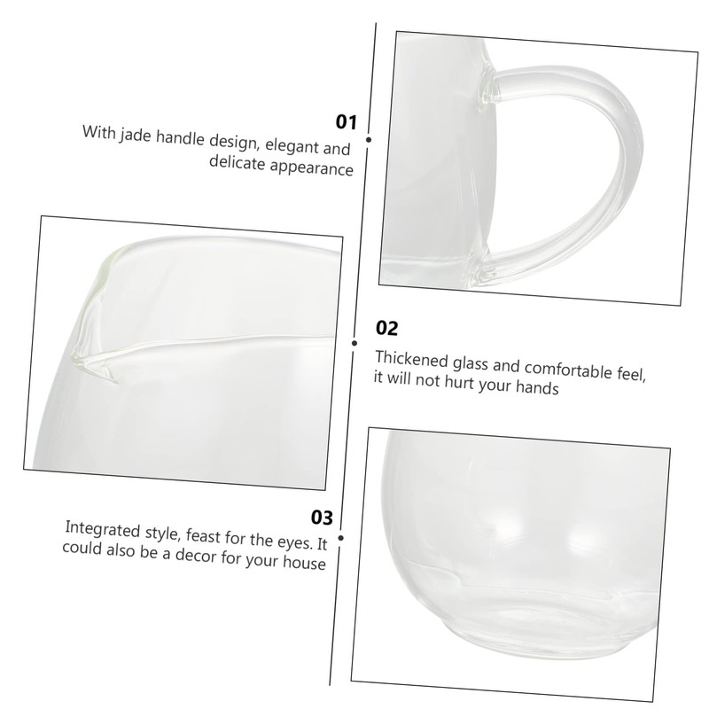 STOBAZA Creative Heat Resistant Glass Tea Distributor for Hot Tea