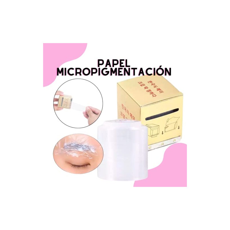2pz Rollo Papel De Micropigmentación Microblading Para Cejas - plástico