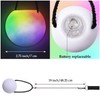 LED Poi Balls 2 Pieces, Light Spinning Flow Ball Toy,