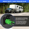 Anayguto 6 FT 7 Pin Trailer Plug 7 Way Trailer
